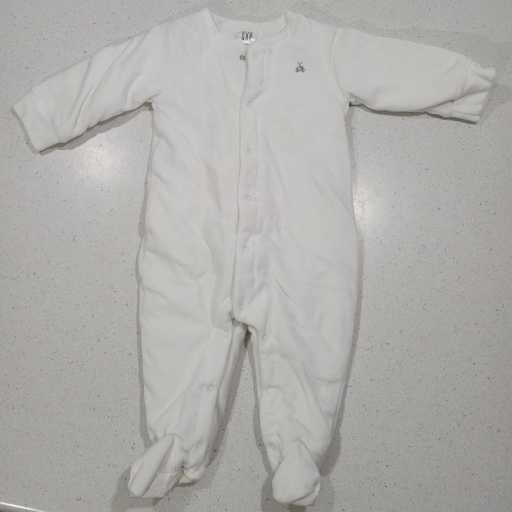 Bright White Baby Snowsuit - Like New